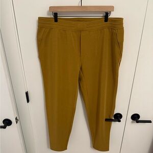 lululemon athletica Mustard Joggers